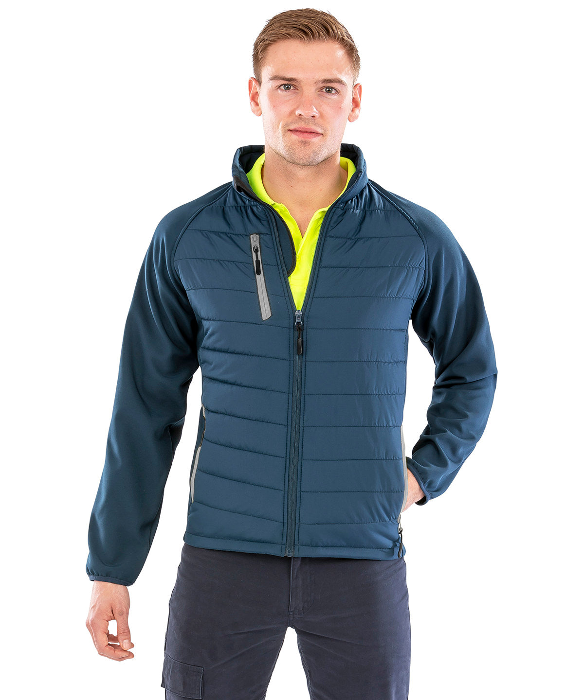 Compass padded softshell jacket