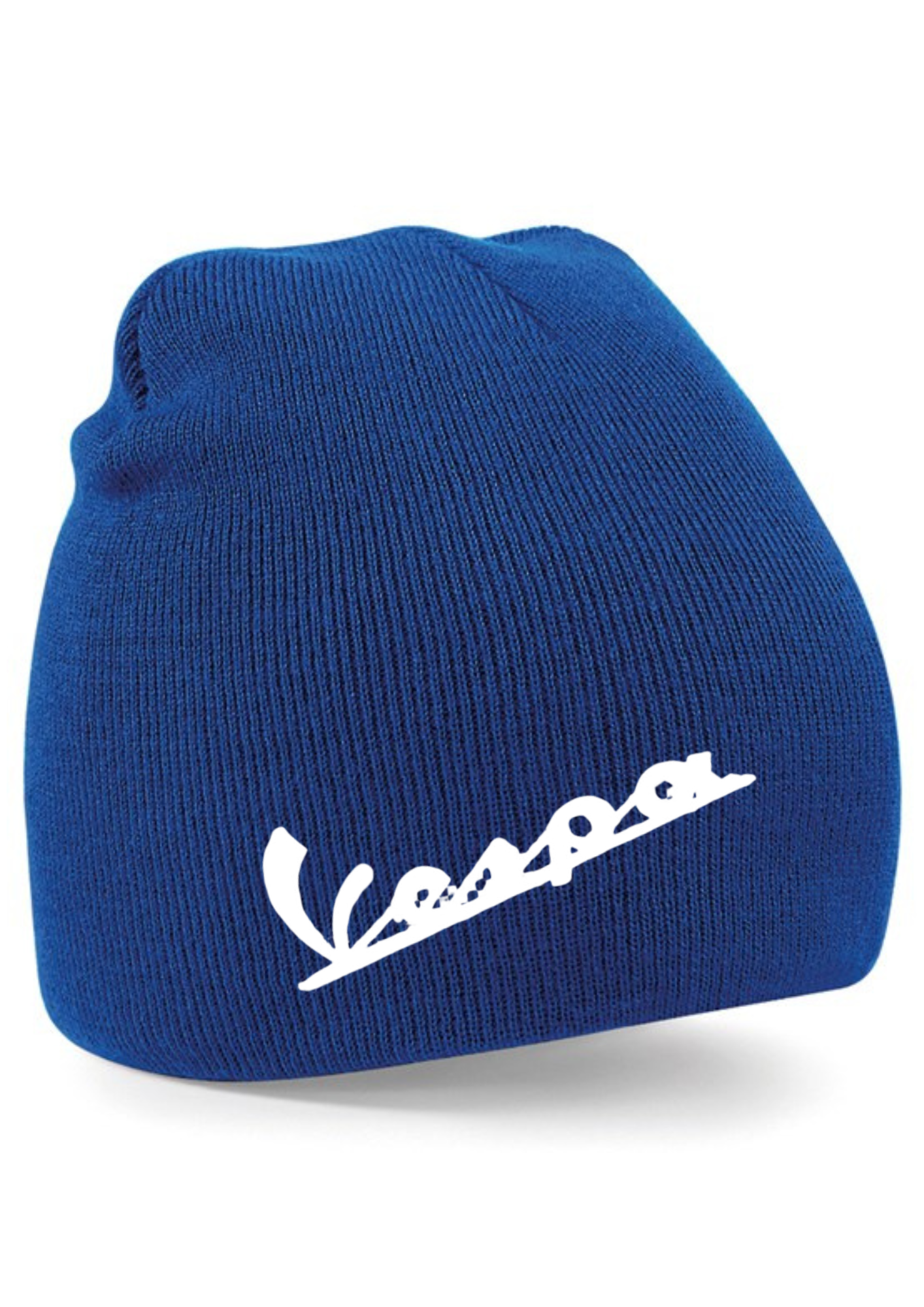 Vespa Embroidered Beanie Hat