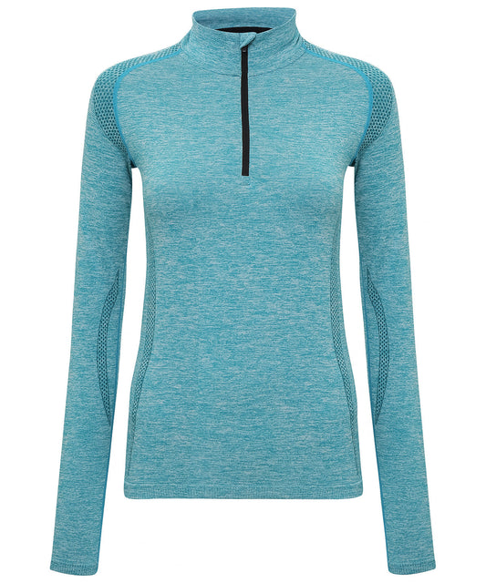 Women's TriDri® seamless '3D fit' multi-sport performance zip top
