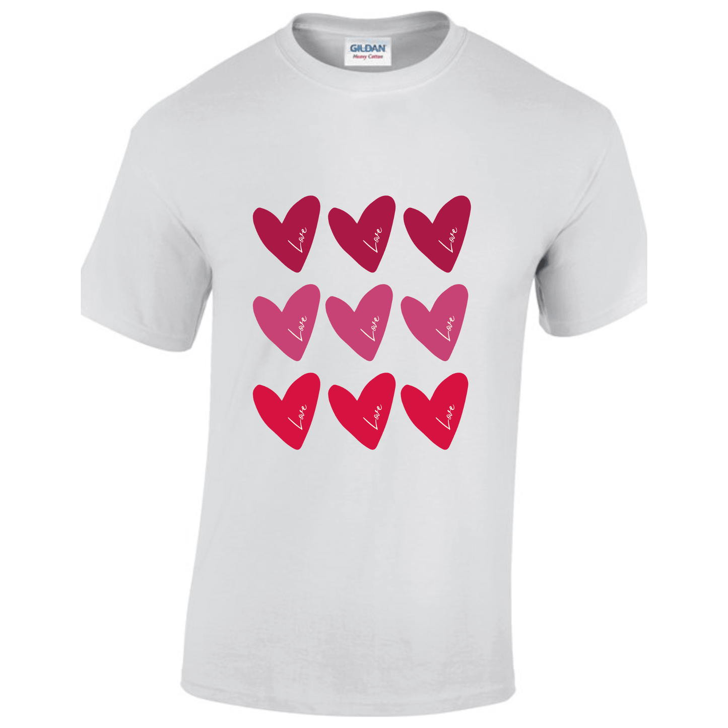 Hearts Tee Shirts - WPS Promotions