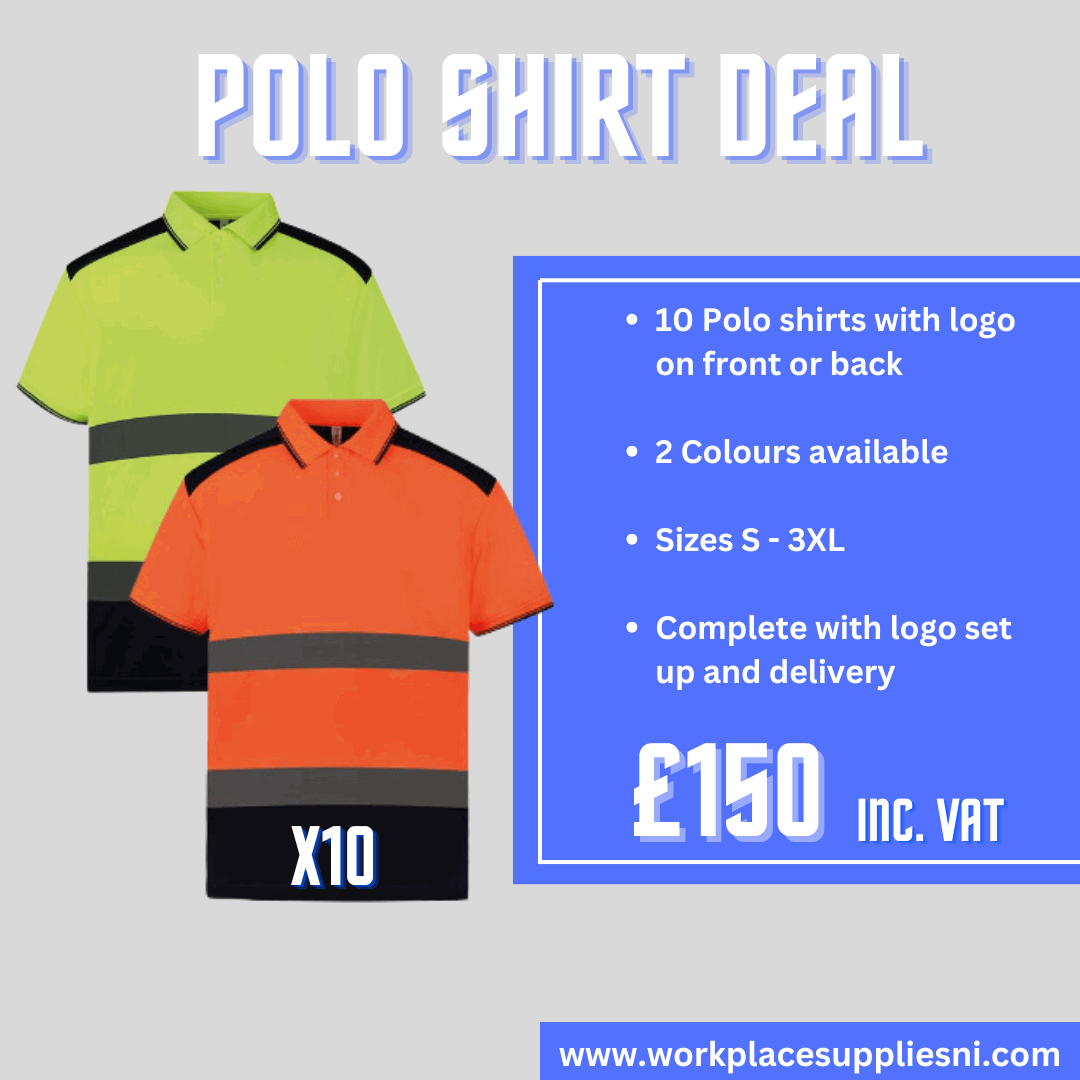 Hi Vis Polo Shirt - WPS Promotions