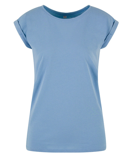 Womens regular extended shoulder tee