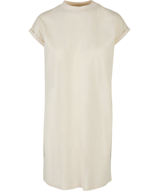 Womens extended shoulder dress