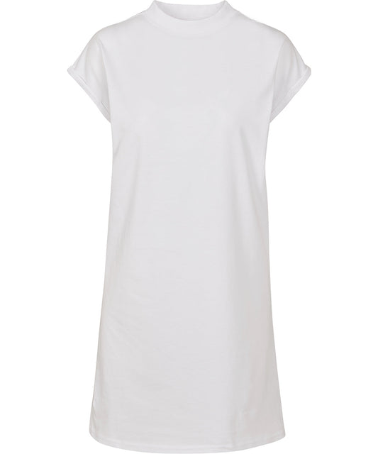 Womens extended shoulder dress