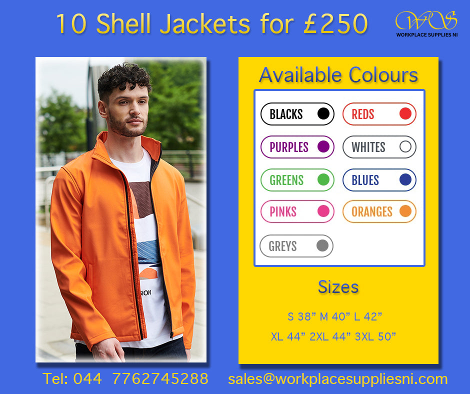 Softshell Jacket Bundle x 10 Jackets