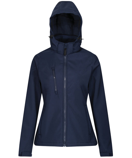 Women's venturer 3-layer hooded softshell jacket