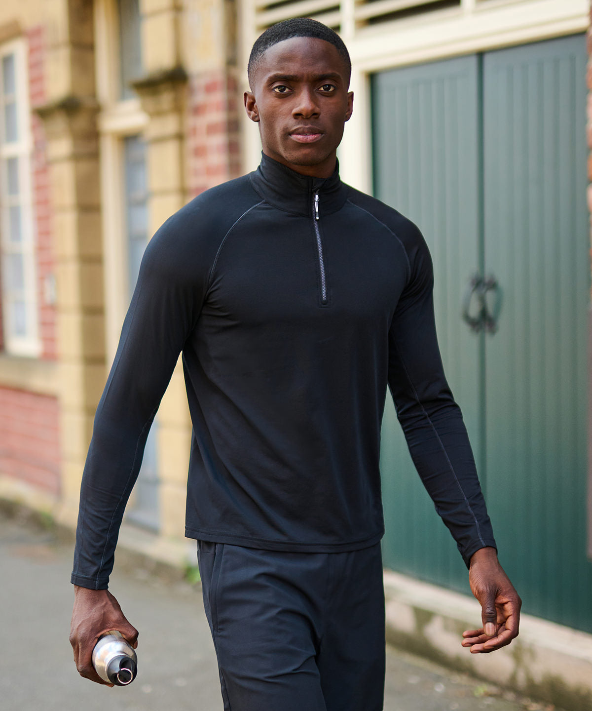 Core stretch half-zip mid-layer