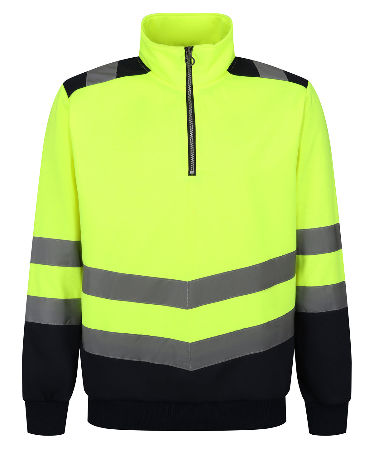 Pro hi-vis ¼-zip sweatshirt