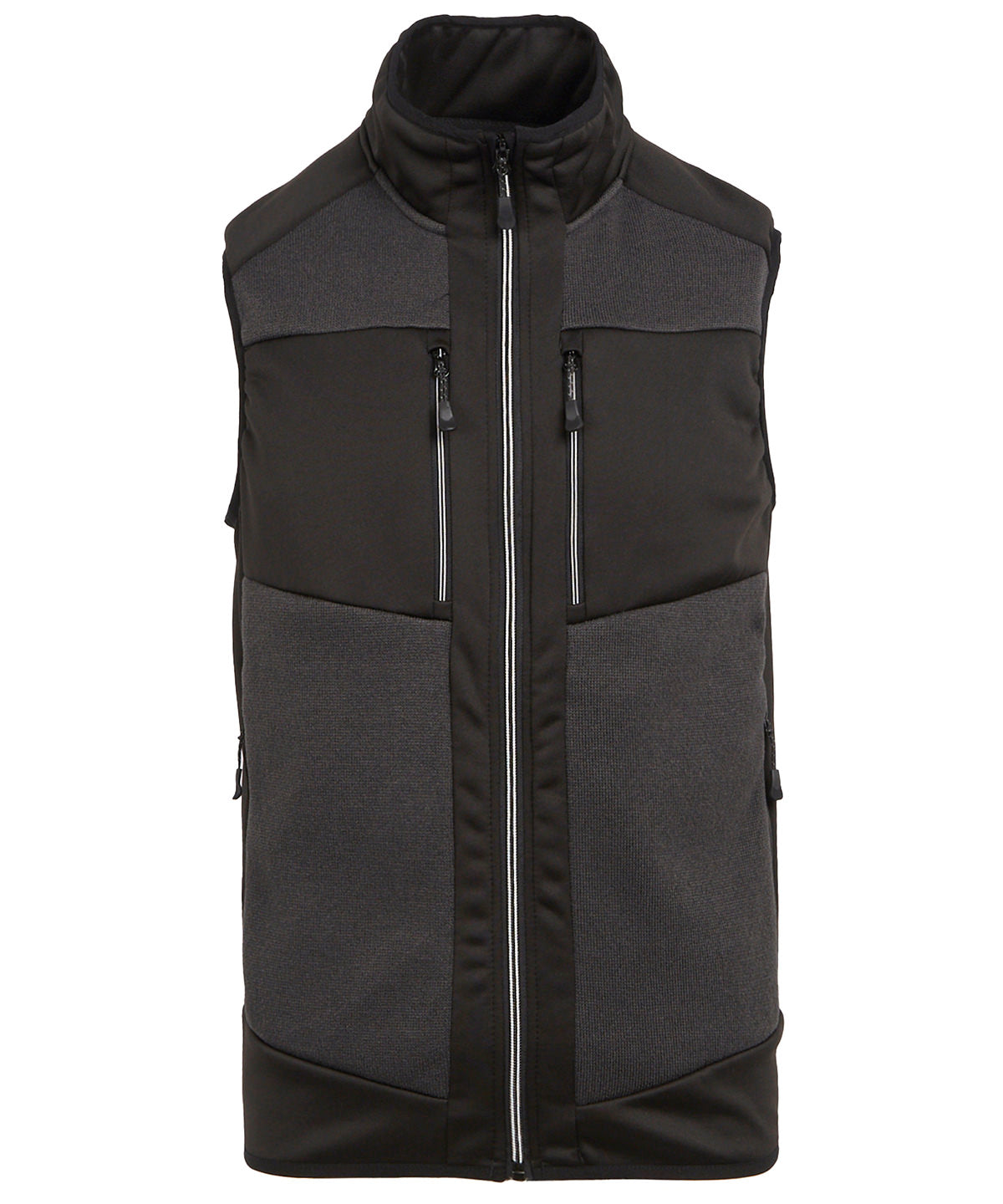 E-Volve unisex knit-effect stretch bodywarmer