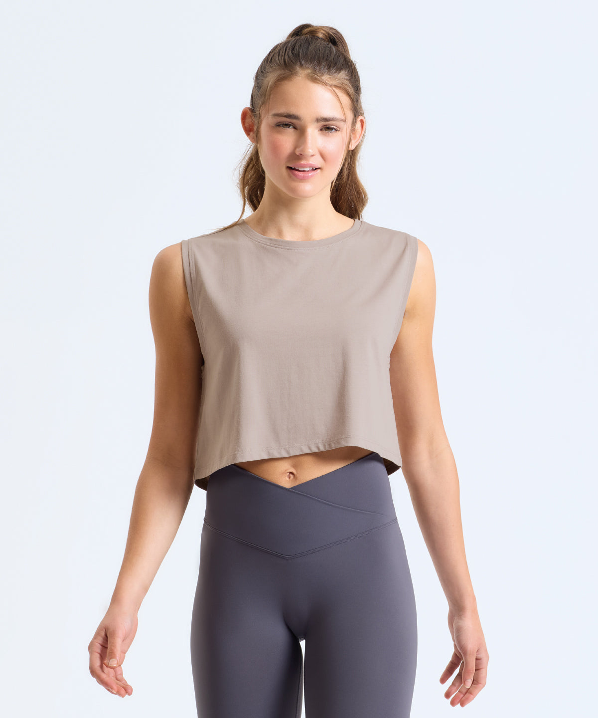 Womens TriDri® organic crop tank