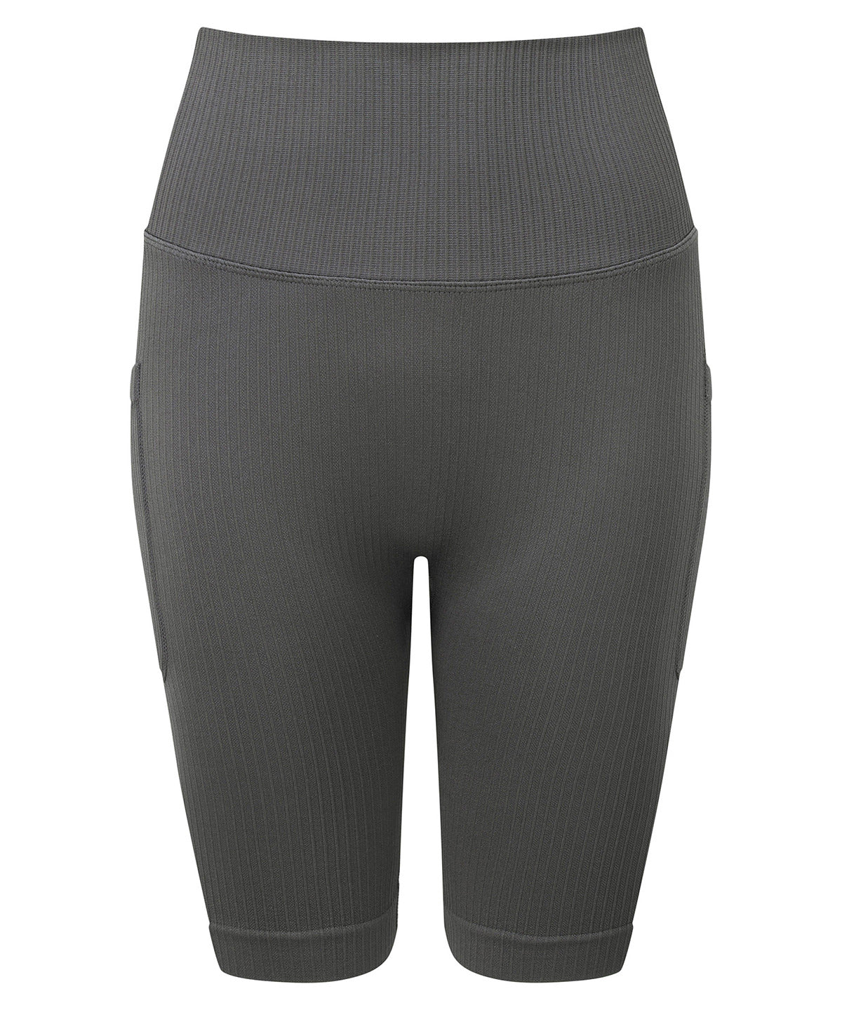 Womens TriDri® ribbed seamless '3D Fit' cycle shorts