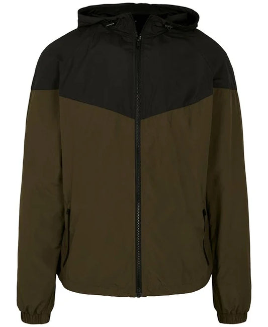 Two-tone tech windrunner jacket 4xl