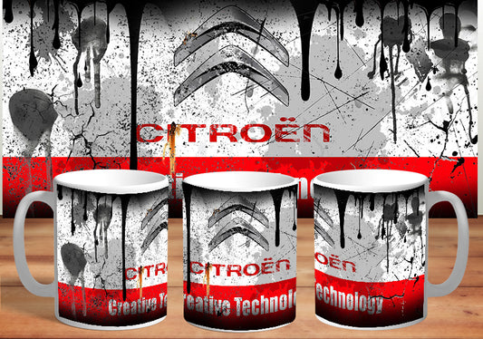 Citroen vintage retro mug