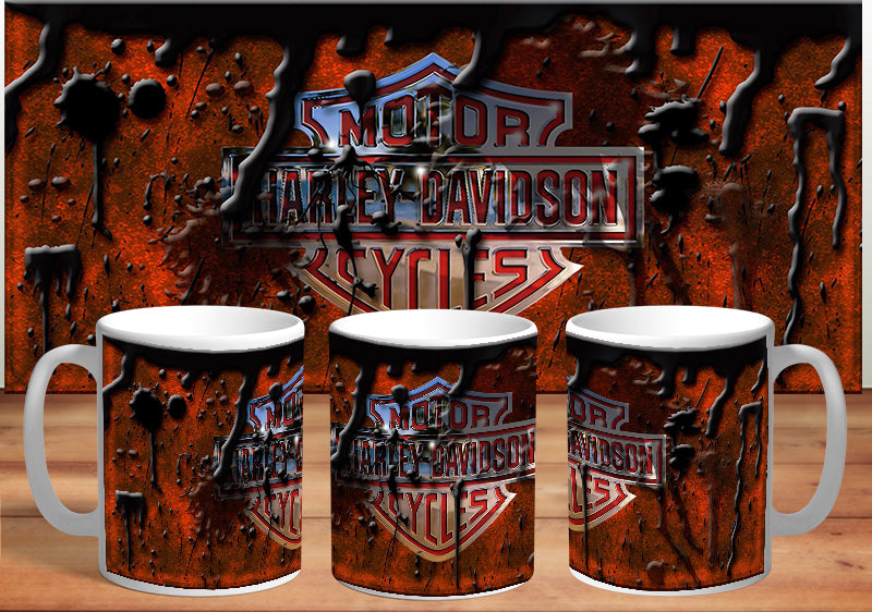Harley Davidson vintage retro mug